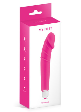 Vibromasseur rose 7 vitesses forme réaliste waterproof - CC5740090050